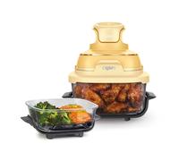 Friggitrice ad aria portatile 4 in 1 in vetro Ninja CRISPi Giallo FN101EUGD