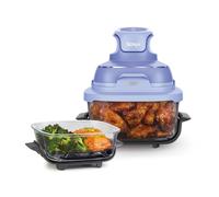 Friggitrice ad aria portatile 4 in 1 in vetro Ninja CRISPi Viola FN101EUPR