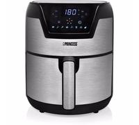 Princess Friggitrice ad Aria Digitale Airfryer XXL, 1500 W, 4.5 Litri, Acciaio Inossidabile, 8 Impostazioni di Cottura, Protezione Contro il Surriscaldamento, Nero