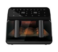 Friggitrice ad aria senza olio 9L Cecofry Advance 9000 Window 2200 W doppio