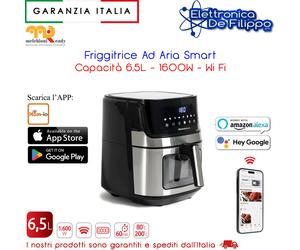 Friggitrice Ad Aria Smart Capacità 6,5L - 1600W - Wi Fi