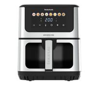 Taurus - Friggitrice ad Aria Air Fry Digital 7S View | 1600W | 6,5L | 8 Programmi | Touch Screen | Cottura Uniforme | Avviso Acustico | Senza BPA e PFOA | Manico Freddo | Ricettario Online