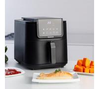 TAURUS 973988000 Singolo 8 L Indipendente 1700 W Friggitrice ad aria calda Nero FRIGGITRICE AD ARIA, capacità 8 l, Max potenza 1700 W, 5 programmi, da 80 °C a 200 °C, Nero