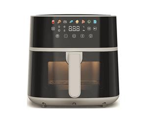 Friggitrice ad aria TOGNANA IRIDEA, 6 L, 1700W, 8 programmi preimpostati, doppia resistenza, Champagne