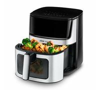 Ufesa Heron Max, Friggitrice ad Aria 8 Litri, Friggitrice ad Aria Doppia Resistenza, Cottura a Vapore, Friggitrice ad Aria con Finestra,Tecnología Air Pulse Ultra 360ºC, 2000 W