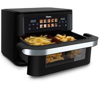 Tristar Friggitrice ad aria 2800W (10Lt) AIRFRYER Dualzone Flex Black FR 9078