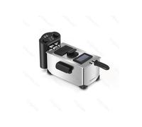 FRIGGITRICE AD OLIO DA 3 LITRI CON FINESTRA - 2200W IN ACCIAIO INOX - CAMERA SMA