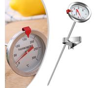 Friggitrice Alimenti Con Clip Acciaio Friggitrice Olio Misuratore Temperatu