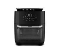 Avilia Forno Friggitrice ad Aria 12L con Doppia Porta da 6L, 10 Programmi Preimpostati, Inclusi Griglia, Leccarda e 3 Cestelli, Potenza 2400W, Ideale per Famiglie e Cene Numerose