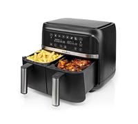 Friggitrice ad Aria Calda Capacit 2 x 3.8 Litri Potenza 2850 Watt Timer 60 Min Digitale Colore Nero