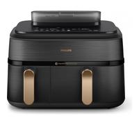 Friggitrice Aria Dualbasket 9L Philips NA552/00 AirFryer Vapore-Aria Combinato