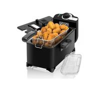 Friggitrice Cecotec con olio CleanFry 3 L Black Cecotec