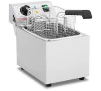 Royal Catering Friggitrice elettrica - 8 litri - 230 V RCEF 08EB