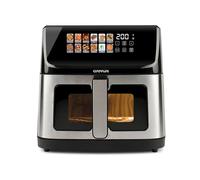 G3 Ferrari G10222 Friggitrice ad Aria "Friggisano 10 e Lode", 2300W, 10Litri, Doppia Resistenza, Display a Colori, 12 Programmi, Luce Interna, Incluso Ricettario