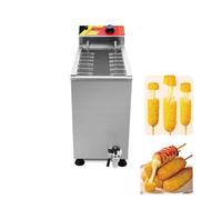 Friggitrice Elettrica Commerciale In Acciaio Inox Macchina Coreana For Formaggio E Waffle Con 12 Ganci Macchina For Friggere Corn Dog For Ristoranti E Food Truck