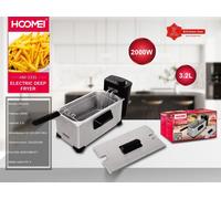 Friggitrice Elettrica Con Olio 2000W Macchina Frittura a Immersione 3.2L HM-5335