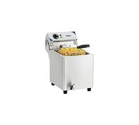 Friggitrice elettrica con valvola di scarico 10 litri