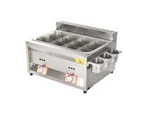 Friggitrice elettrica for tacchino professionale con friggitrice da banco in acciaio inossidabile addensato a cestello grande for ristoranti e snack bar Riscaldamento Rapido(N)