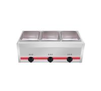 Friggitrice elettrica for tacchino professionale con friggitrice da banco in acciaio inossidabile addensato a cestello grande for ristoranti e snack bar Riscaldamento Cucina Facilmente Varietà Cibi(J)