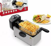Friggitrice ad Olio 3 litri Elettrica 2000W Acciaio Inox Royalty Line EFT-2000