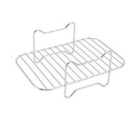 Friggitrice Friggitrice ad aria Piastra per friggitrice Friggitrice in acciaio inox Griglia multiuso per cottura Cottura alla griglia Griglia Accessori per friggitrice ad aria per Ninja Foodi DZ201 40