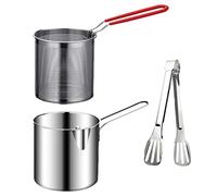 Friggitrice in acciaio inox con griglia filtro olio