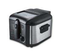 Friggitrice Küken in acciaio inossidabile da 2,0 litri - 1400 W con coperchio antispruzzo