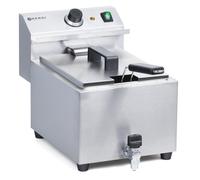 HENDI 209202 Friggitrice Mastercook con Rubinetto di Scarico, 8 L