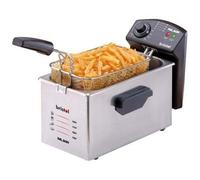 Friggitrice Palson Bristol 3L 2200W Acciaio Inox Termostato Regolabile Smontabile