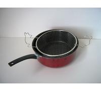 Friggitrice Pentola con Cestello inox fritture patatine frittelle