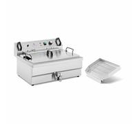 Friggitrice per ciambelle 23 litri 230 volt professionale acciaio inossidabile 14_0003991