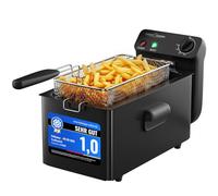 ProfiCook PC-FR 1325 Singolo 3 L Indipendente 2000 W Friggitrice Nero
