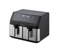 Friggitrice senza olio - ARTHUR MARTIN - Airfryer AMPF9 - 2 vasche da 4,5L - 2000W - Display LED - Nouvo