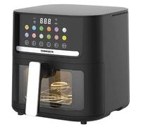 Friggitrice Termo Zeta ad Aria Frittosnella 6,5L 12 Programmi Moderna Pratica Accessori Lavabili in Lavastoviglie Antiaderente Segnale Shake per Cottura Ottimale Timer Spegnimento Automatico