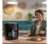 Cecotec Cecofry&Grill Duoheat 6500 Singolo 65 L Indipendente 2200 W Friggitrice ad aria calda Nero