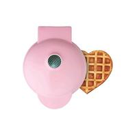 Friggitrici, Mini waffle elettrico Maker Love Heart Shaped Waffle Cake Making Machine Apparecchio di cottura for dessert for la colazione dei bambini(Pink Heart,AU)
