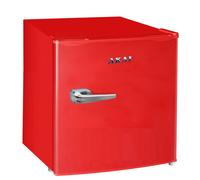 Frigo Bar Sotto Tavolo ROSSO Vintage AKAI Mini Frigorifero Freezer Anni 60 Coca [EEK: F]