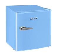 Frigo Bar SottoTavolo Azzurro Vintage AKAI Mini Frigorifero Freezer Anni 60 Coca [EEK: F]