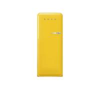 Frigo combinato SMEG FAB28LYW6, Capacità netta totale 270 l, Rumorosità: 35 dB(A), 2 ripiani, Dimensioni: L 60,1 cm A 150 cm P 76,8 cm, Giallo