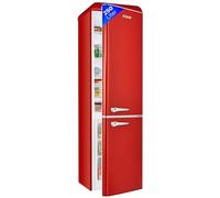 Frigo e congelatore retrò 250 L rosso KGR7328-1-rosso