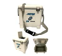 FRIGO Ghiacciaia pesca ZEPRE 24 lt. C/PORTELLO AUTOMATICO A MOLLA dim,32X34X36