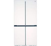 GRF CA91831WG Frigorifero Americano Side by Side 4 porte Capacità 542 Litri Classe energetica A++ Raffreddamento No Frost colore Vetro Bianco