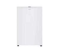 Candy CNOQ2S58EW, mini frigorifero con congelatore, larghezza 54,5 x 85 cm, 129 l, 2 ripiani, 3 balconi, 1 cassetto, controllo meccanico della temperatura, illuminazione a LED, altezza regolabile, 37