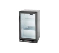 HENDI Frigorifero sottobanco per bevande Arktic, 1 porta, 86L, 0 a 10°C, 220V, 120W, 500x530x(H) 865mm, acciaio verniciato a polvere nero