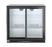 FRIGO MONOPORTA HENDI 233917, Dimensioni: L 500 mm A 820 mm P 400 mm, Grigio