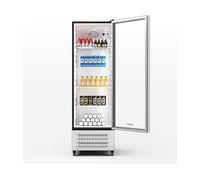 FRIGO MONOPORTA KLARSTEIN GrandCooler 306 306 Sistema a compressore Installazione libera, Dimensioni: L 60 cm A 63 cm P 199 cm, Argento, Bianco, Nero