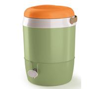 ADRIATIC TERMO BOTTLE GRIGO PASSIVO CAMPING PESCA 6 LETRI VERDE SALVIA/ARANCIO