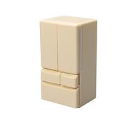 Frigo per bambole, frigorifero per bambole, 1:12 Fridge a doppia porta creativa, Mobili per la casa delle, fingi la scena del gioco, i bambini giocano giocattolo per bambini per