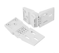 Frigo per haier in ABS 12.7cm Frigo per haier in ABS 12.7cm | Plastica ABS per dura, 3 fori pre-forati, installazione rapida, compatibilità per haier, da 2 pezzi