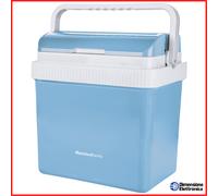Melchioni Family Conservo 24 Frigo elettrico portatile Interruttore caldo/freddo 12/220-240V 21L Azzurro i efficienza energetica A
